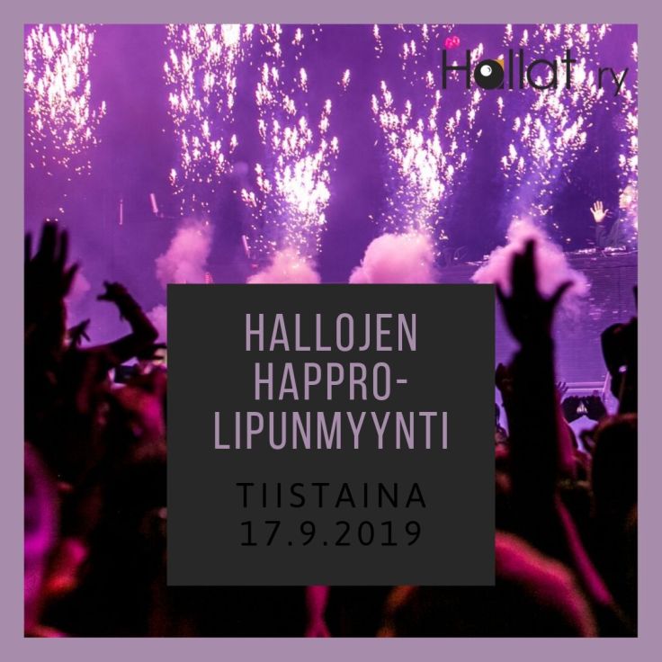 hallojen happro-lipunmyynti